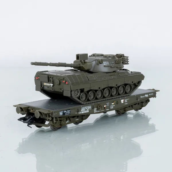 MÄRKLIN, 4 del, Wagenset bundeswehr leopard, 48720