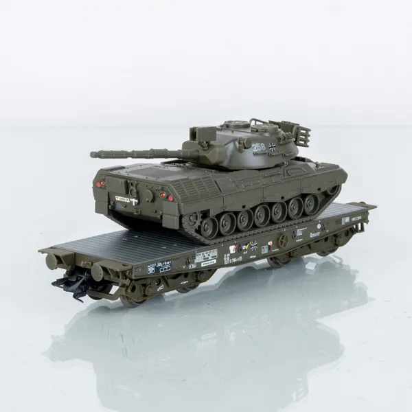 MÄRKLIN, 4 del, Wagenset bundeswehr leopard, 48720