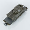 MÄRKLIN, 4 del, Wagenset bundeswehr leopard, 48720