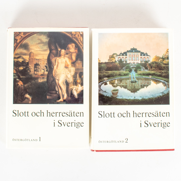 SLOTT OCH HERRESÄTEN I SVERIGE, 2 vol, Östergötland I-II