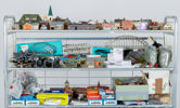 MÄRKLIN, större samling tågbanetillbehör