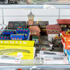 MÄRKLIN, större samling tågbanetillbehör