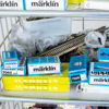 MÄRKLIN, större samling tågbanetillbehör