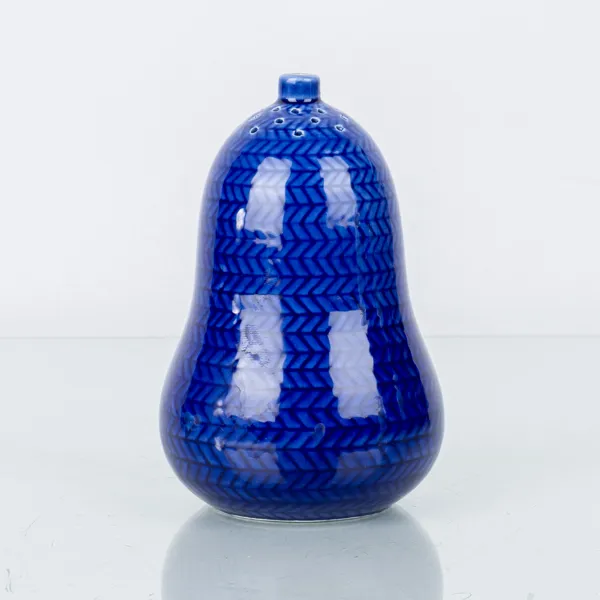 STRÖARE, porslin, "Blå Eld", Hertha Bengtsson, Rörstrand