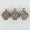 FICKUR, 3 st, silver, dam, 1900-talets första hälft
