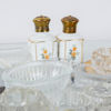 SAMLING SALTKAR, 60 st, mestadels glas, 1900-tal