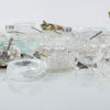 SAMLING SALTKAR, 60 st, mestadels glas, 1900-tal