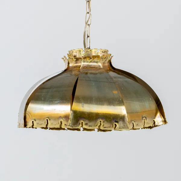 SVEND AAGE HOLM SÖRENSEN, taklampa, mässing, Danmark, 1900-talets andra hälft