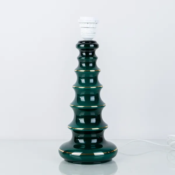 BORDSLAMPA, glas, Rosdala glasbruk, 1900-talets andra hälft