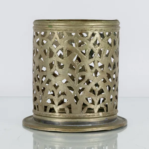 FLASKSTÄLL, vitmetall, 1900-tal