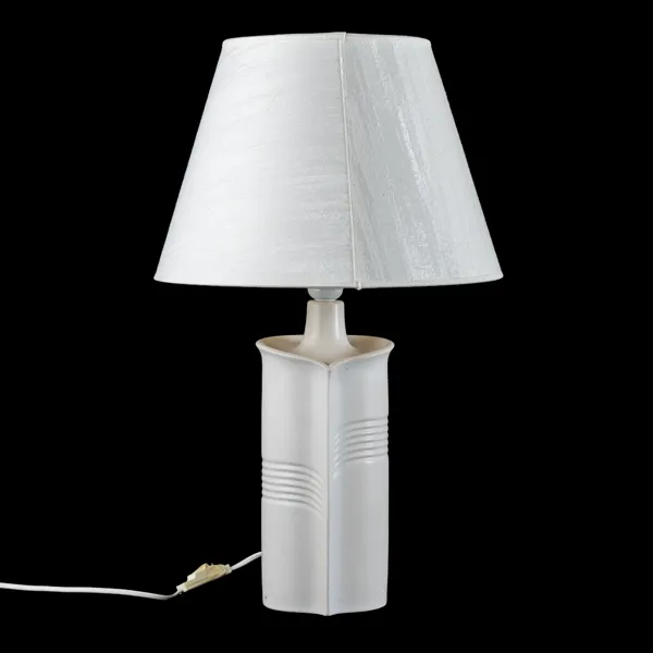 BORDSLAMPA, stengods, Søholm, Bornholm, Danmark, sent 1900-tal
