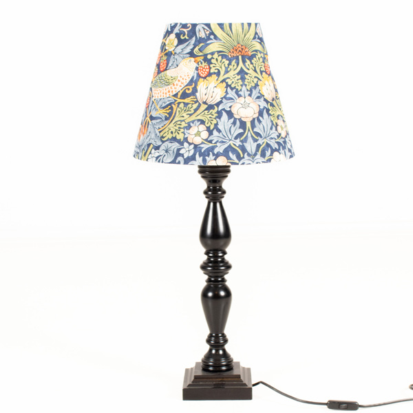 BORDSLAMPA, Bergo, textil William Morris