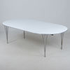 BRUNO MATHSSON OCH PIET HEIN, matbord, "Superellips", Fritz Hansen, Danmark