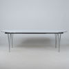 BRUNO MATHSSON OCH PIET HEIN, matbord, "Superellips", Fritz Hansen, Danmark