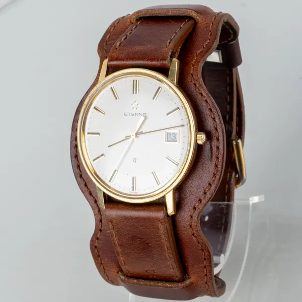 HERRARMBANDSUR, 18k guld, Eterna, 1900-talets slut