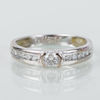 RING, 18k vitguld, med diamanter, 2015