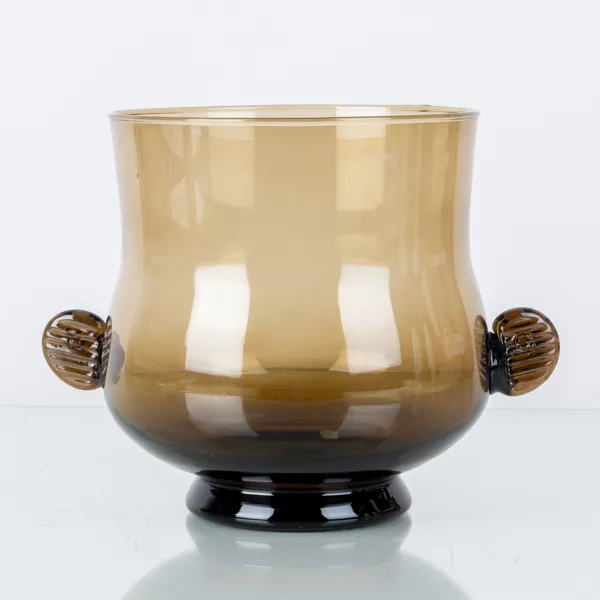SKÅL, glas, möjligen Sandvik, 1900-talets mitt