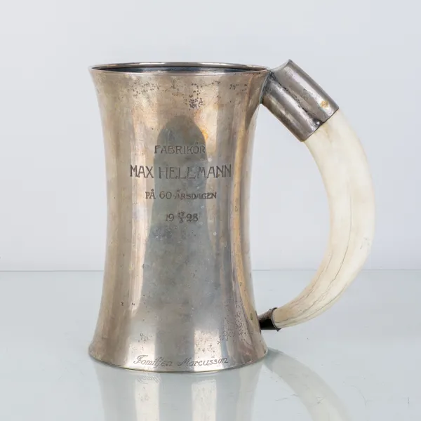 STOP, silver, CG Hallberg, Stockholm 1927