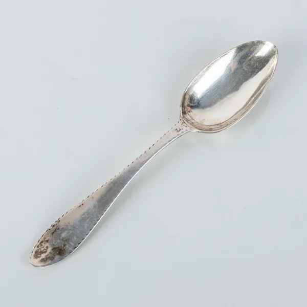 JOHAN MALMSTEDT (verksam 1783-1831), matsked, silver, Göteborg 1801