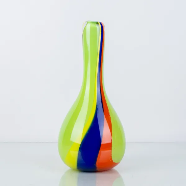 BIRGITTA WATZ, vas, glas, Lindshammar, signerad och daterad 1999