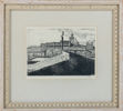 FOLKE GULLBY (1912-1982), etsning, signerad