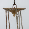 MÅNSKENSAMPEL, mässing och glas, 1800-tal