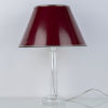 BORDSLAMPA, glas, 1900-talets mitt