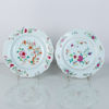 TALLRIKAR, 4 st, porslin, Kina, famille rose, Qianlong (1736-1795)