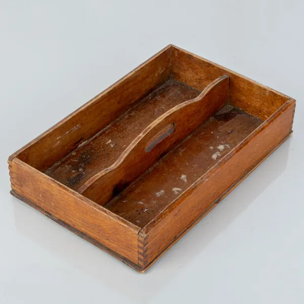 BESTICKLÅDA, allmoge, trä, 1800-/1900-tal