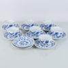 SERVISPORSLIN, 17 del, porslin, "lökmönstret", Meissen, 1900-tal