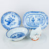KINESISKT PORSLIN, 4 del, 1700-tal