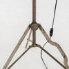 GOLVLAMPA, metall, industristil