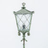 GOLVLAMPA, grönpatinerad metall, 1900-talets första hälft