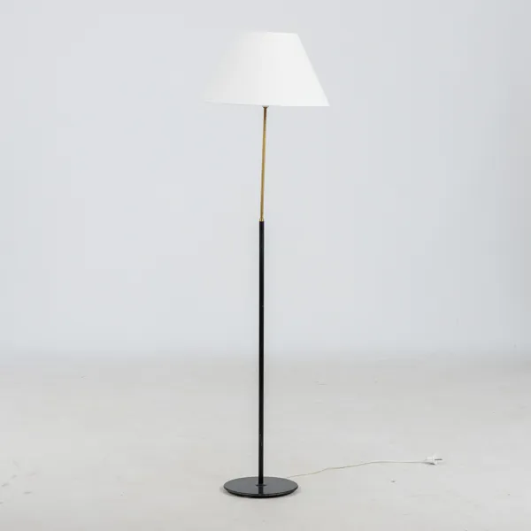 GOLVLAMPA, "G-07", mässing, Bergboms, 1900-talets andra hälft