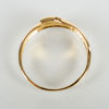 RING, 18k guld, med fem diamanter, 1900-/2000-tal