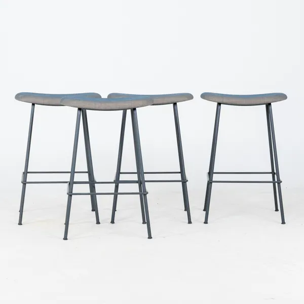 BARPALLAR, 4 st, "Fiber barstol", Muuto, 2000-tal
