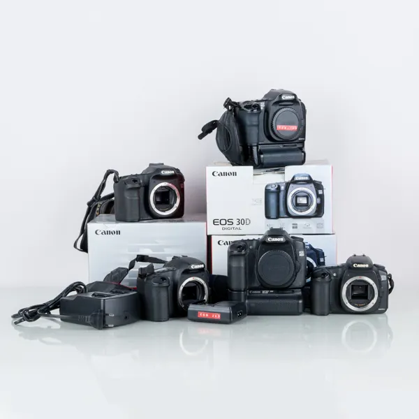 KAMEROR, 5 st, Canon, Eos 50D, Eos 40D, Eos 30D, Eos 20D samt Eos 10D