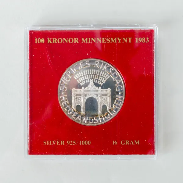 MYNT, silver, 100 kr, 1983