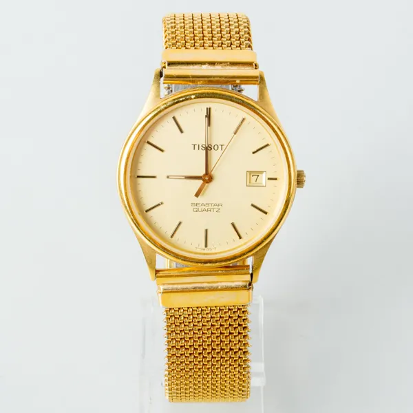 ARMBANDSUR, Tissot, gulddoublé, quartz, 1900-talets andra hälft