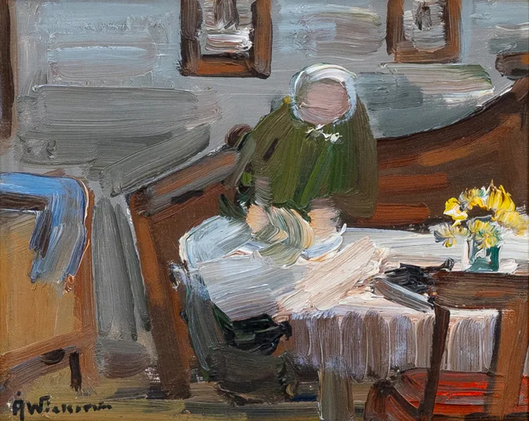 ÅKE WICKSTRÖM (1927-2019), olja på duk, signerad