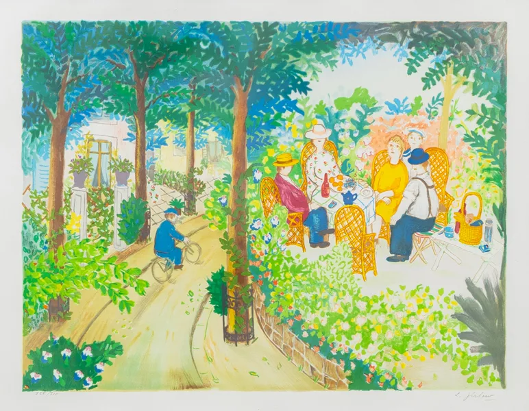 LENNART JIRLOW (1936-2020), färglitografi, signerad och numrerad 255/310