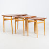 SATSBORD, 3 del, teak, 1900-talets mitt