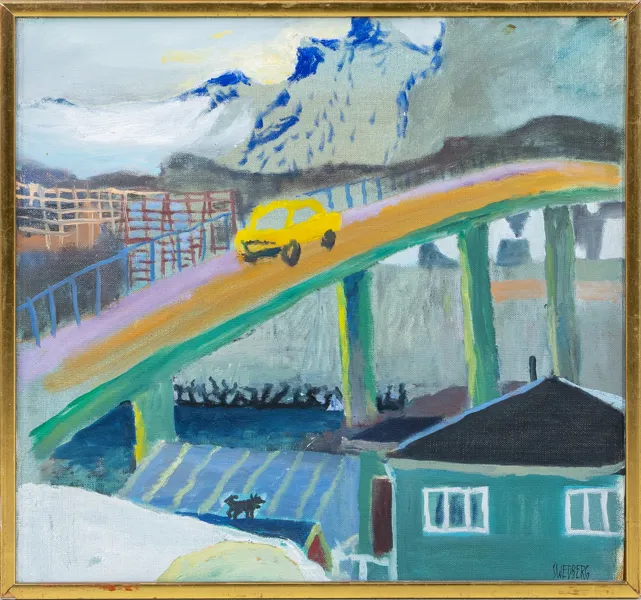 ROLF SWEDBERG (1927-2008), olja på duk, signerad