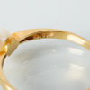 RING, 18k guld, med pärla