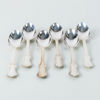 KAFFESKEDAR, 6 st, silver, GAB 1993