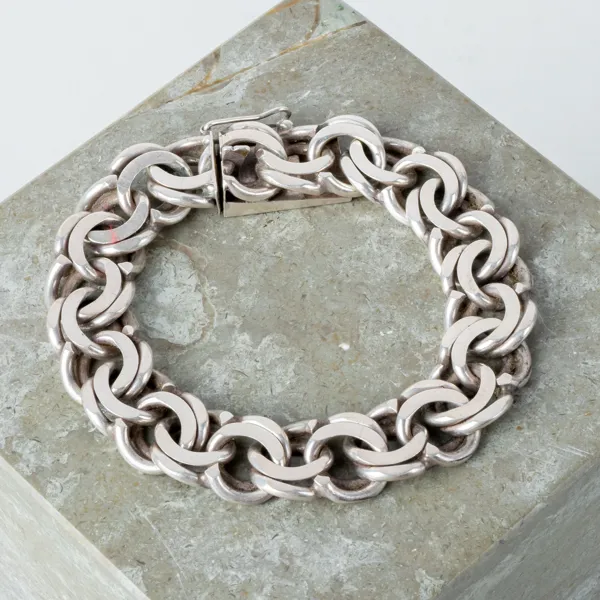 ARMBAND, silver, 1900-talets andra hälft