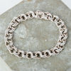 COLLIER OCH ARMBAND, silver, bismarck, sent 1900-tal