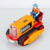 PLÅTLEKSAK, traktor, "Lited Piston Action Tractor", Nomura toys, Japan, 1950-/60-tal
