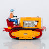 PLÅTLEKSAK, traktor, "Lited Piston Action Tractor", Nomura toys, Japan, 1950-/60-tal