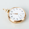 FICKUR, 14k guld, sk mormorsur